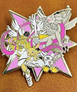 Digimon Adventure 'Angemon vs Ophanimon' Enamel Pin