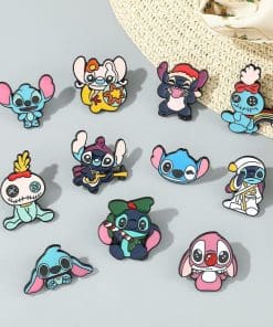 Alternative view of Lilo and Stitch 'Angel in Yellow Robe' Enamel  Pin
