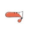 Science Experiment 'Test Tube | Red Chemical' Enamel Pin