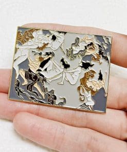 Art 'Body Art Expression' Enamel Pin