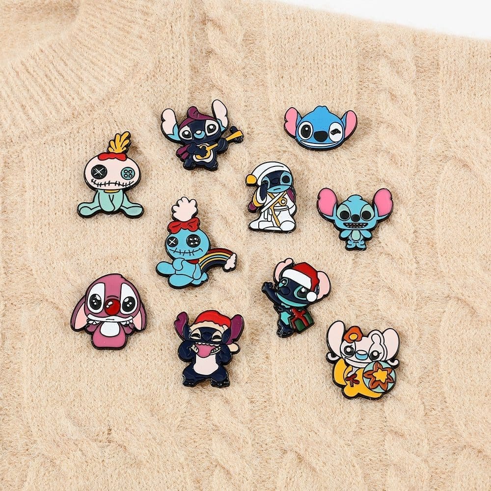 Stitch 'Guitarist' Enamel Pin - Image 3