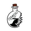 Science Chemical 'Broken Beaker' Enamel Pin