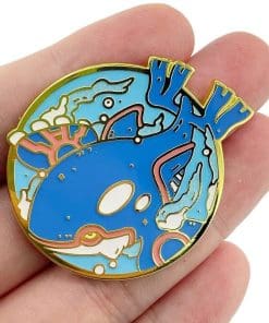 Alternative view of Pokemon 'Kyogre' Enamel Pin