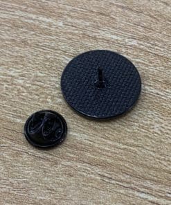 Alternative view of Wednesday 'Nightshade Society' Enamel Pin