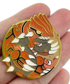 Alternative view of Pokemon 'Groudon | Dinosaur' Enamel Pin