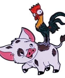 Moana 'Hei Hei the Rooster and Pua' Enamel Pin