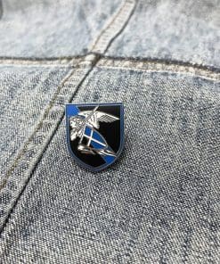 Saint Michael 'Shield' Enamel Pin