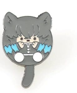 Demon Slayer Kimetsu No Yaiba 'Muichiro | Cat Chibi' Enamel Pin