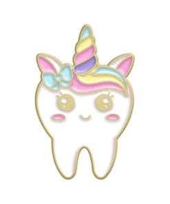 Tooth Fairy 'Unicorn' Enamel Pin