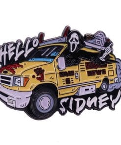 Alternative view of Scream 'Hello Sidney | Scary Van' Enamel Pin