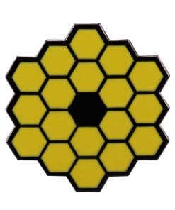 James Webb Space Telescope 'Honeycomb Logo' Enamel Pin