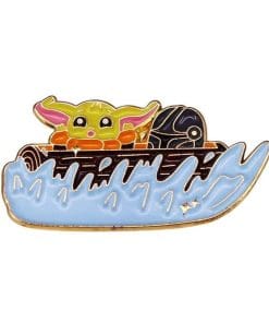 The Mandalorian 'Floating Log' Enamel Pin