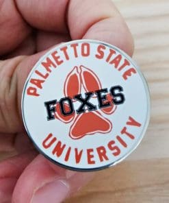 Palmetto State University 'Foxes' Enamel Pin