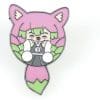 Demon Slayer Kimetsu No Yaiba 'Mitsuri | Cat Chibi' Enamel Pin