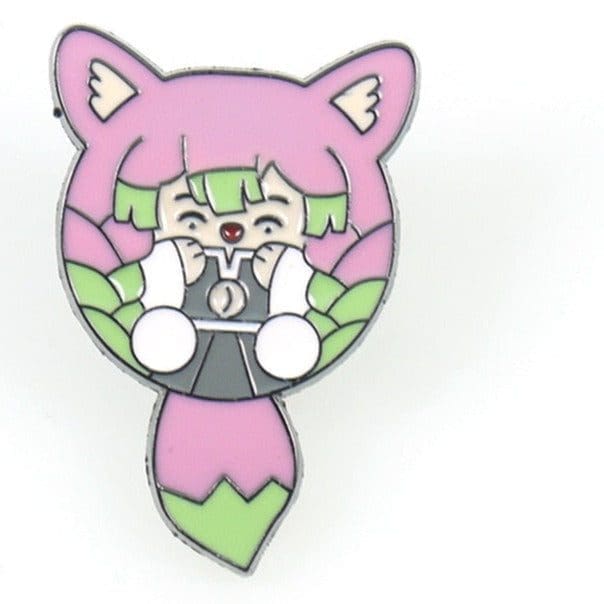 Demon Slayer Kimetsu No Yaiba 'Mitsuri | Cat Chibi' Enamel Pin