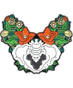 Floral Organs 'Pelvis' Enamel Pin