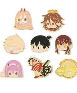 Alternative view of Chainsaw Man 'Power | Chibi Head' Enamel Pin