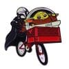 The Mandalorian 'Boba Fett and Baby Yoda | Bike Ride' Enamel Pin