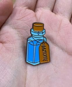 Alternative view of Alice in Wonderland 'Drink Me Bottle' Enamel Pin