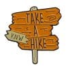 Outdoor Travel 'Take a Hike' Enamel Pin