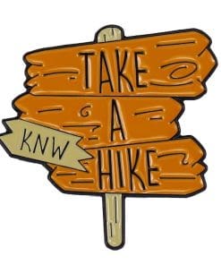 Outdoor Travel 'Take a Hike' Enamel Pin