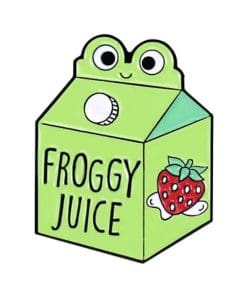 Froggy 'Berry Juice' Enamel Pin