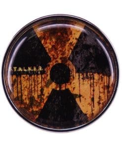 Radiation Symbol 'Danger Zone' Enamel Pin