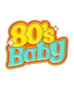 80's Baby Enamel Pin