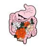 Floral Organs 'Rosey Intestine' Enamel Pin