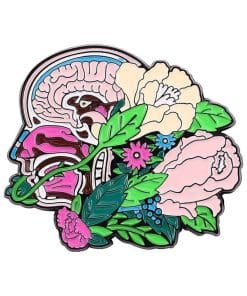 Floral Organs 'Rose Head' Enamel Pin