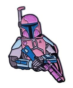 The Mandalorian 'Boba Fett | Pink Soldier' Enamel Pin