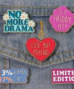 Alternative view of Is It Friday Yet? Enamel Pin