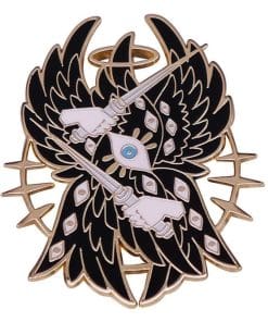 Black Seraphim Enamel Pin