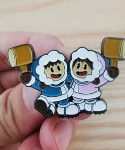 Ice Climber 'Nana and Popo' Enamel Pin