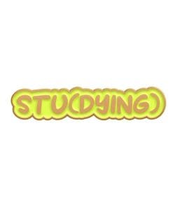 Stu (Dying) Enamel Pin