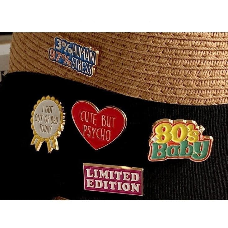 I Got Out of Bed Today Enamel Pin - Image 2