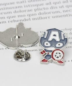 Captain America 'Super Soldier Chibi 2.0' Enamel Pin - Image 5