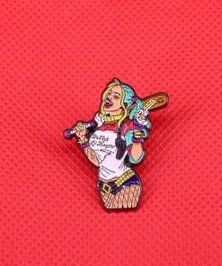 Alternative view of Harley Quinn 'Daddy's Lil Monster' Enamel Pin