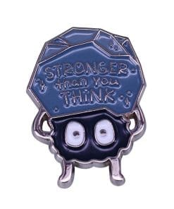 Spirited Away 'Soot Sprites | Stronger Than You Think' Enamel Pin