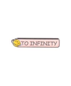 Note 'To Infinity' Enamel Pin