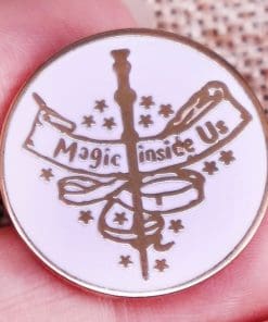 Magical Cane 'Magic Inside Us' Enamel Pin - Image 3