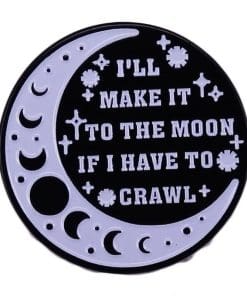 Moon Phases 'I'll Make it to the Moon' Enamel Pin