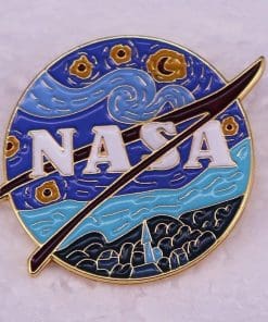 NASA 'Van Gogh Space' Enamel Pin