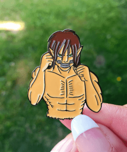 Alternative view of Attack on Titan 'Eren | Titan Form' Enamel Pin