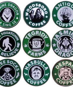 Alternative view of South Park 'Tegridy Farms | Coffee' Enamel Pin