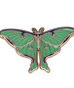 Butterfly 'Jade Wings' Enamel Pin