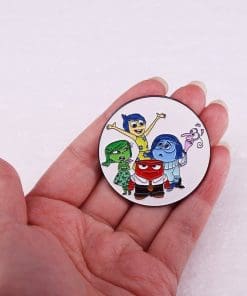 Alternative view of Inside Out Enamel Pin