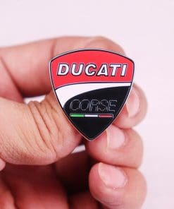 Alternative view of Ducati Corse Enamel Pin
