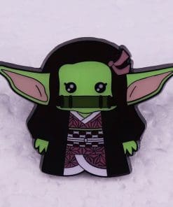 Demon Slayer 'Nezuko x Baby Yoda' Enamel Pin