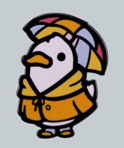 Little Duck 'Rainy Day' Enamel Pin